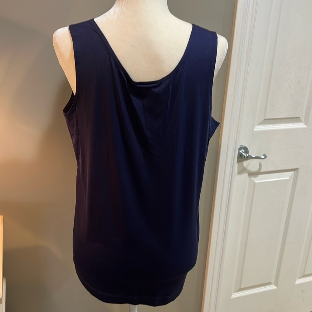 CHICO’S Microfeel Timeless Tank Basic Knit - 2 - Picture 4 of 8